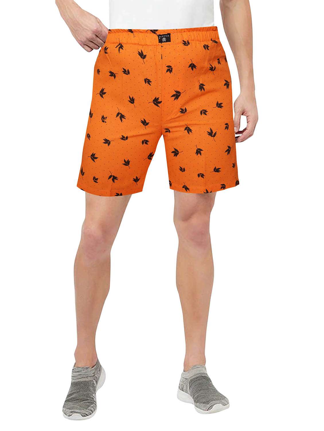orange cotton boxer