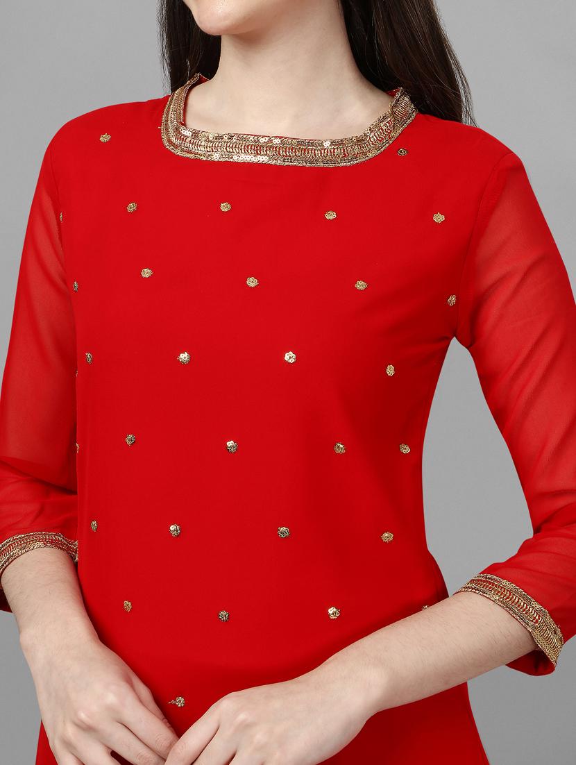 printed kurta pant set - 19313570 - Standard Image - 4