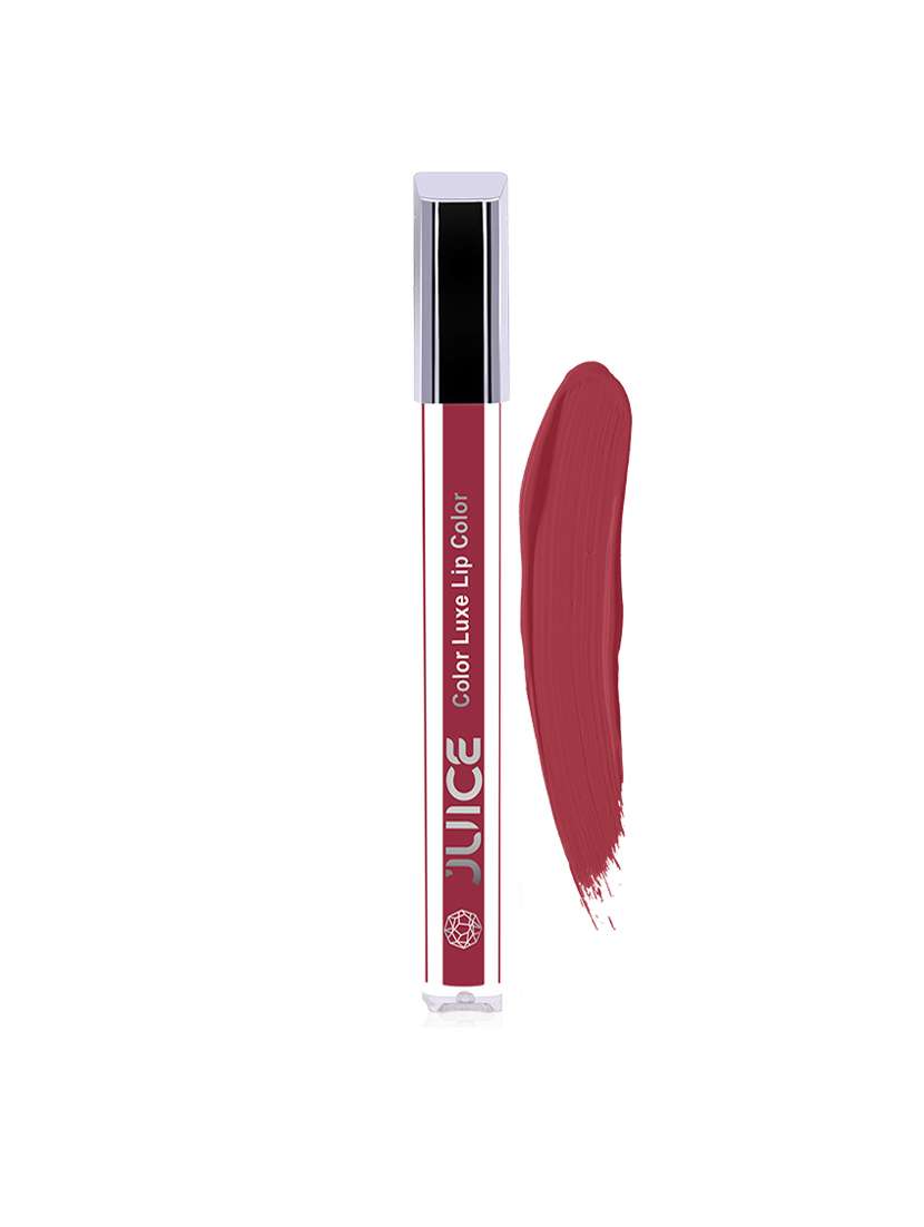 juice | matte color luxe lip color | with goodness of bio retinol, moisturising lock technology, spf 15 lipstick (m05)