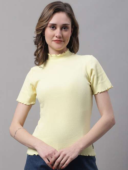 women's straight turtle neck top - 19313757 -  Standard Image - 0