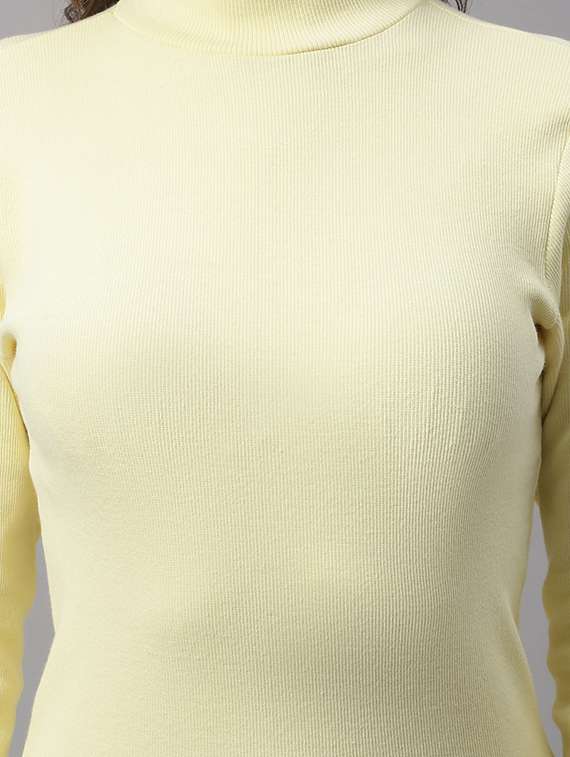 women's straight high neck top - 19313776 -  Standard Image - 4