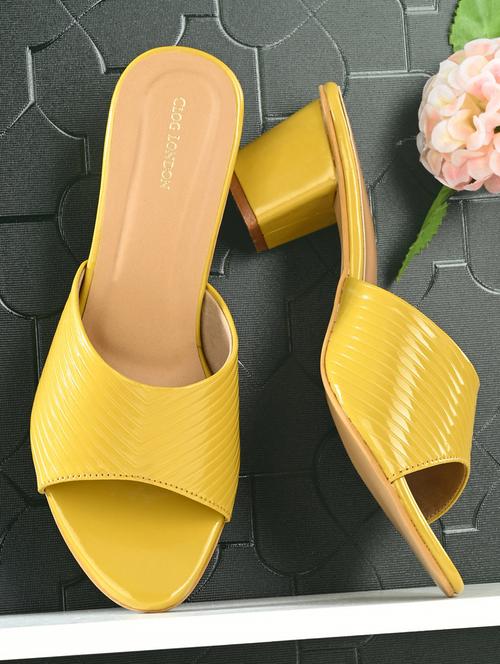 women slip on block heel - 19313861 -  Standard Image - 0