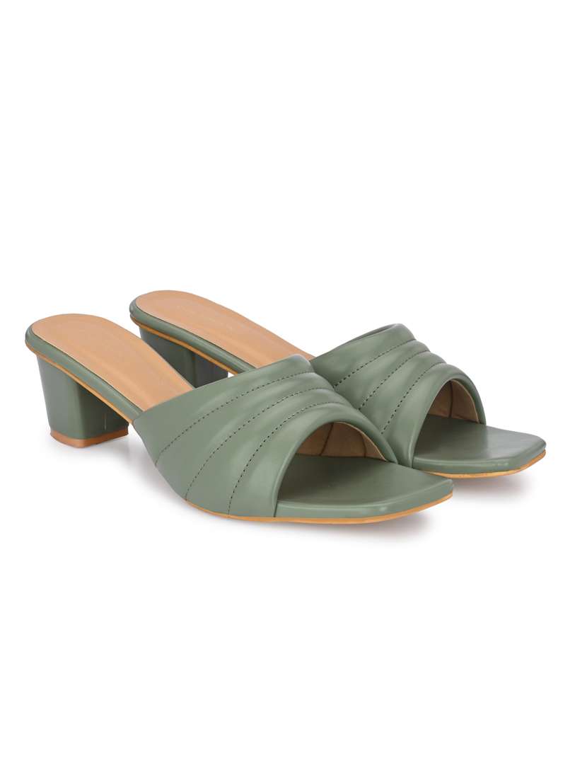 women slip on block heel - 19313865 -  Standard Image - 1