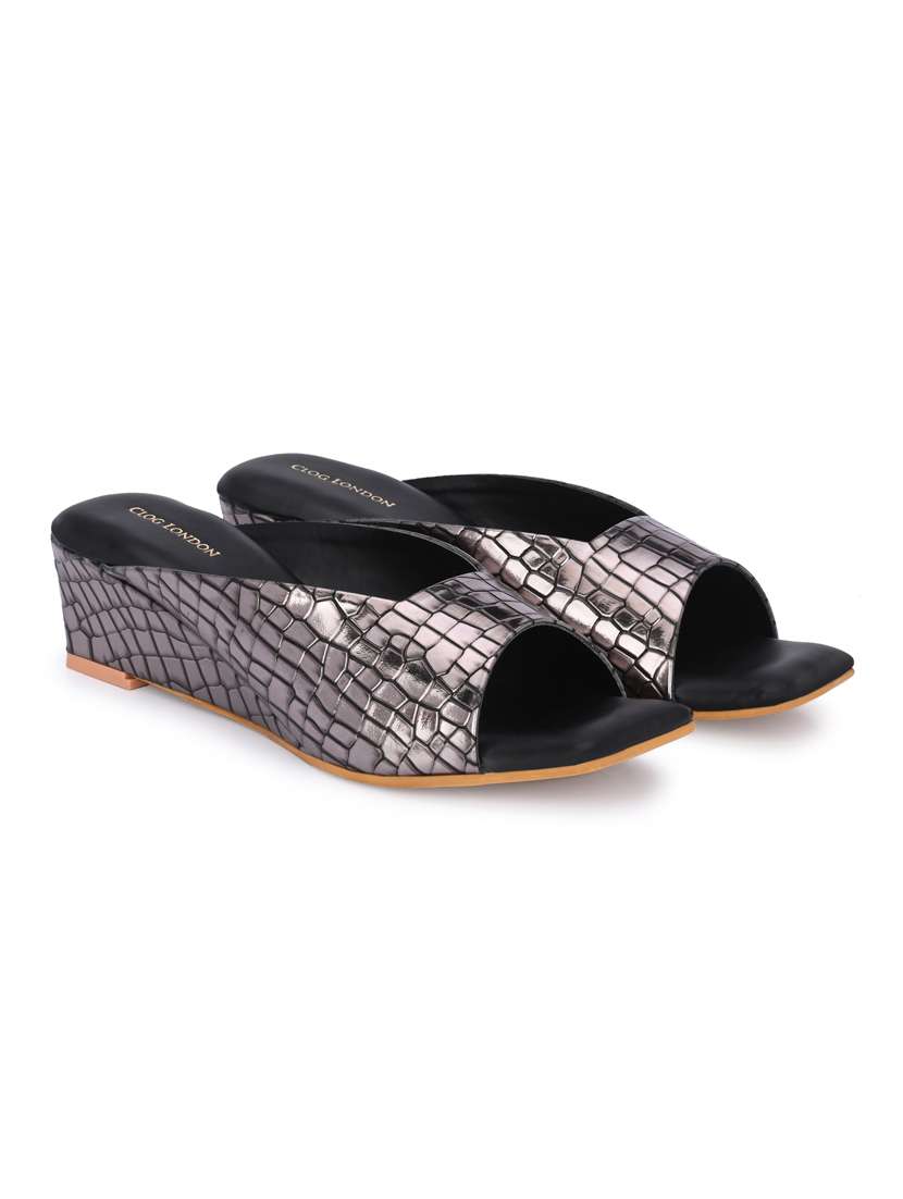 women slip on wedge heel - 19313868 -  Standard Image - 1