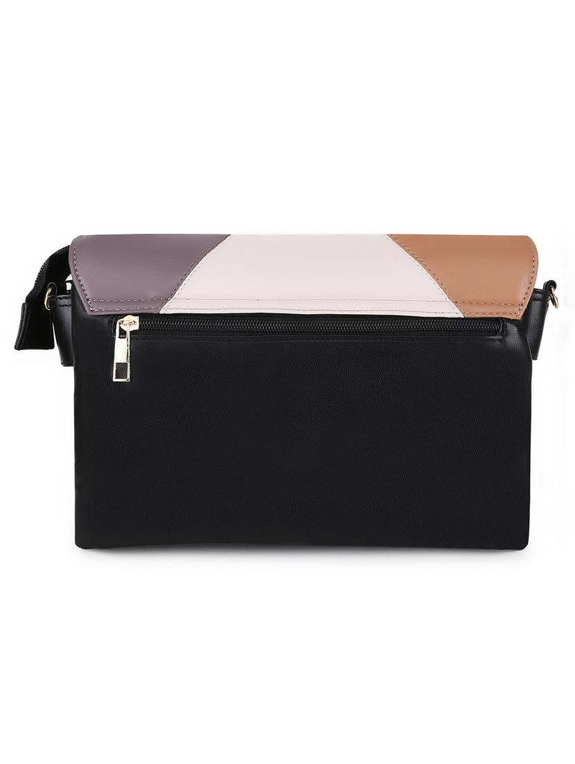 color block regular sling bag - 19323439 - Standard Image - 1