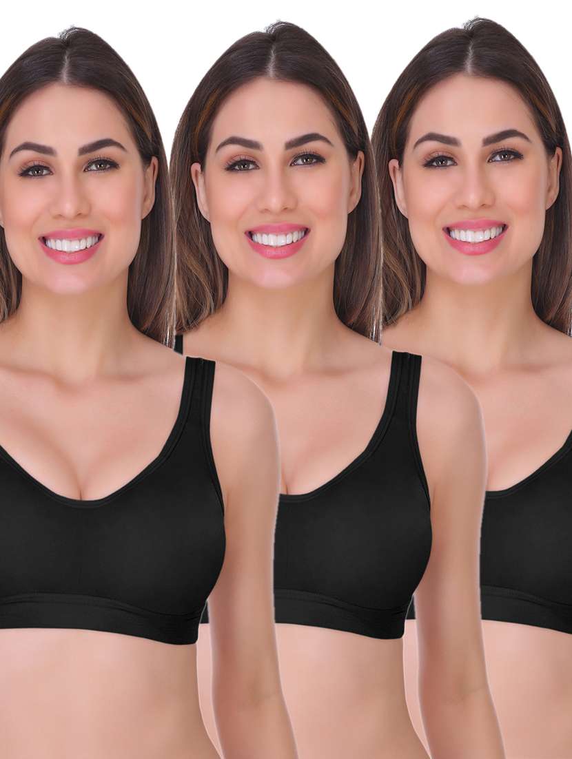 pack of 3 sports bra