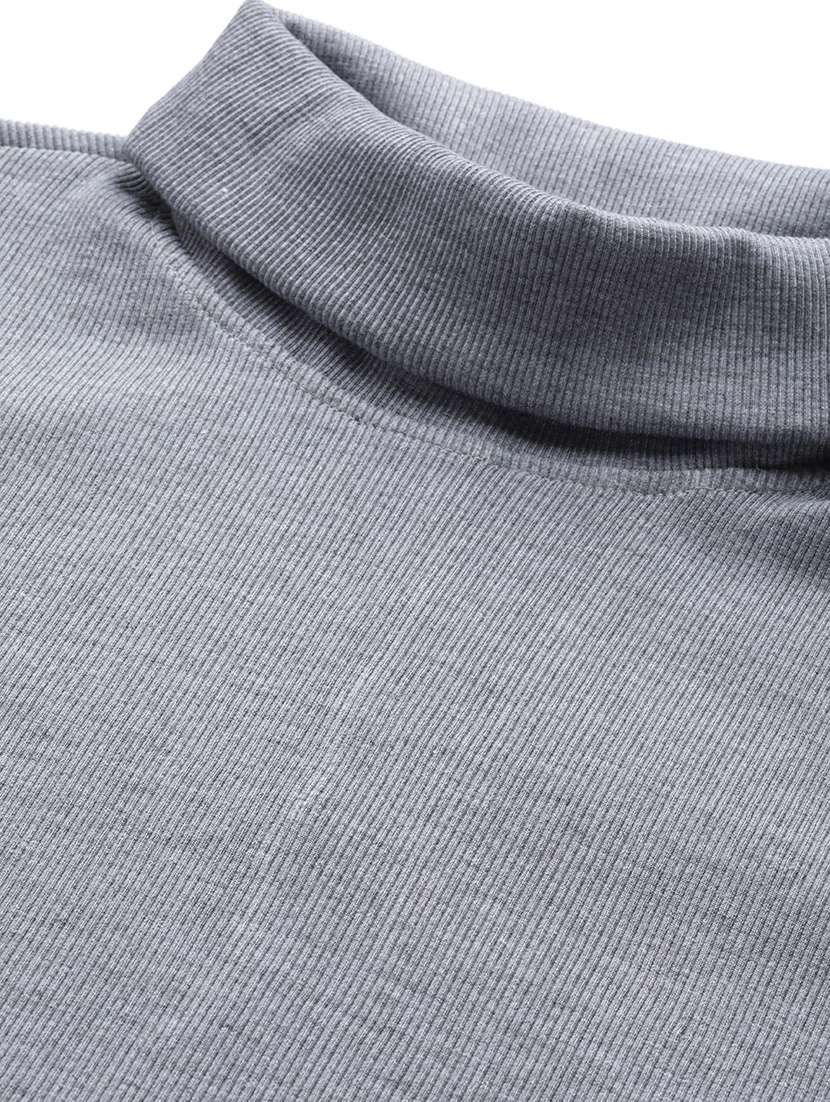 women's straight high neck top - 19326213 -  Standard Image - 4