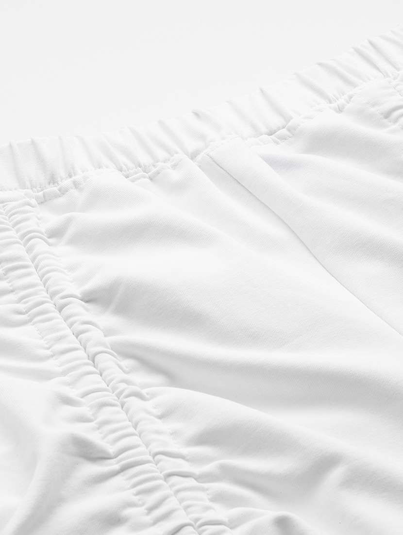 white solid plus trouser - 19326356 -  Standard Image - 4