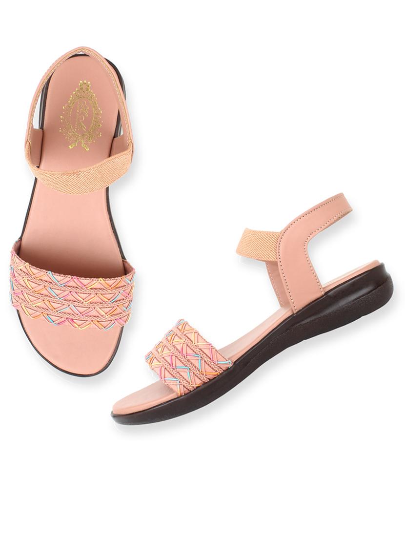 pink back strap sandal - 19328202 - Standard Image - 1