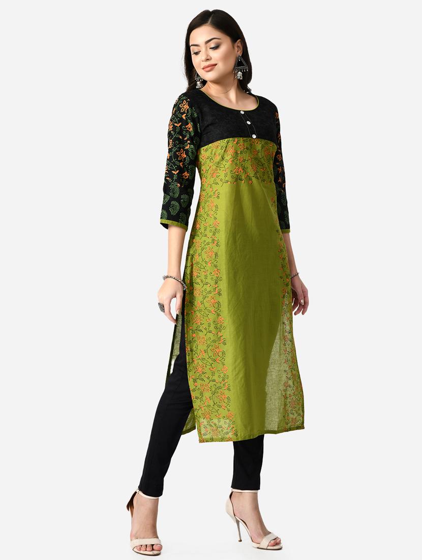women's straight kurta - 19329069 -  Standard Image - 1