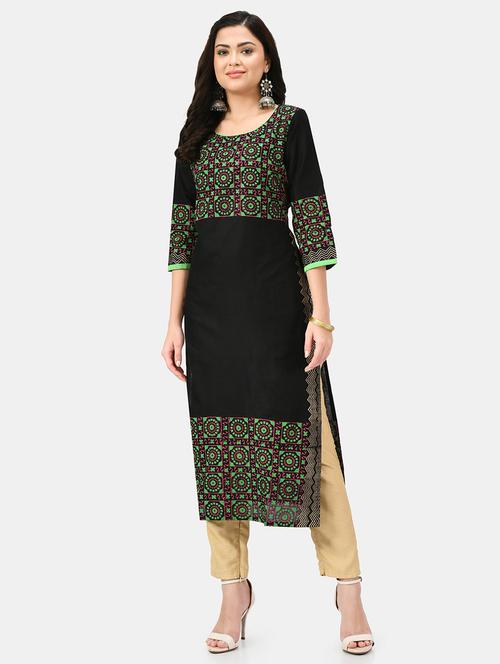 women's straight kurta - 19329071 -  Standard Image - 0