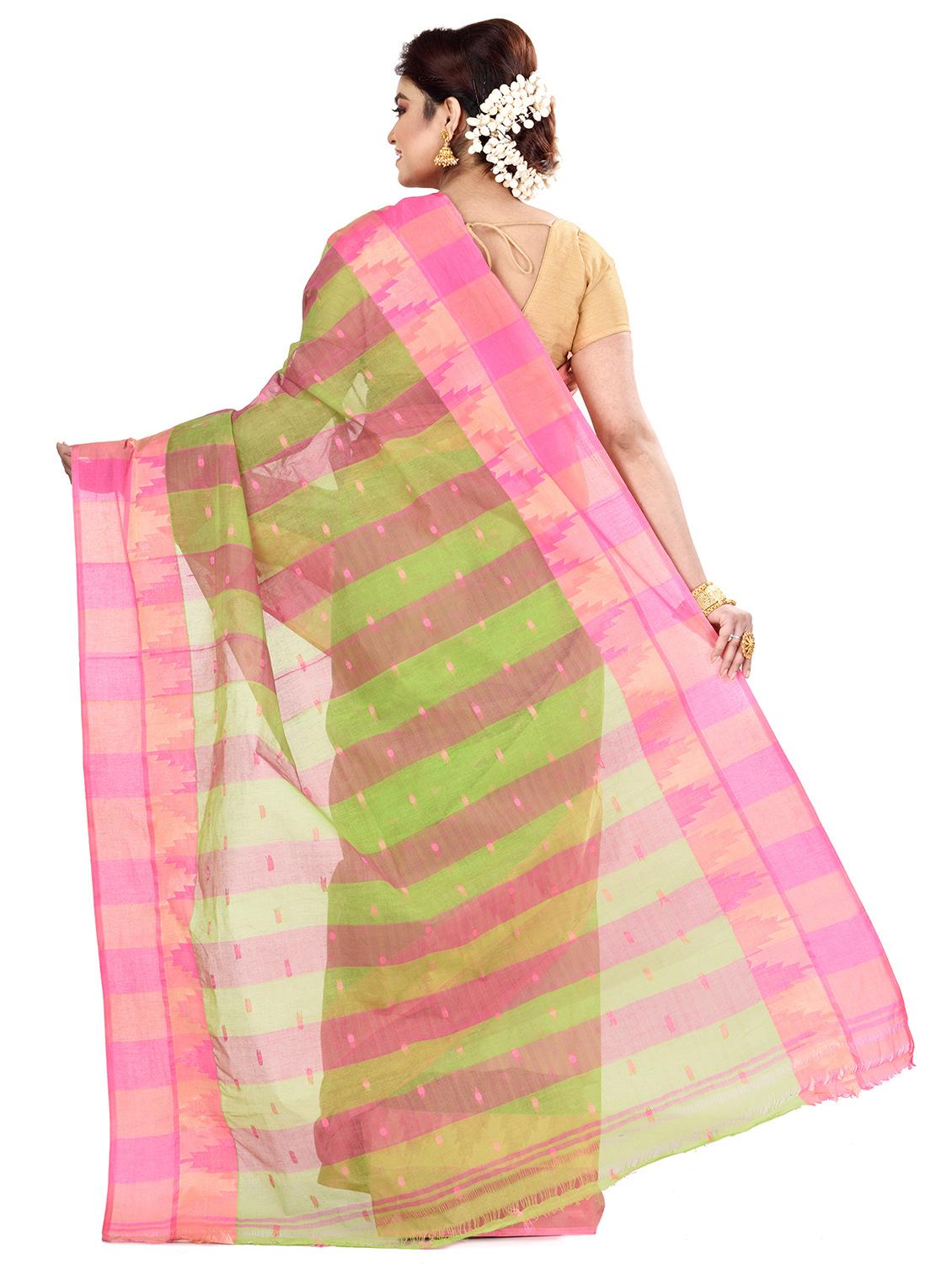 women's self design green colored saree - 19329236 - Standard Image - 1
