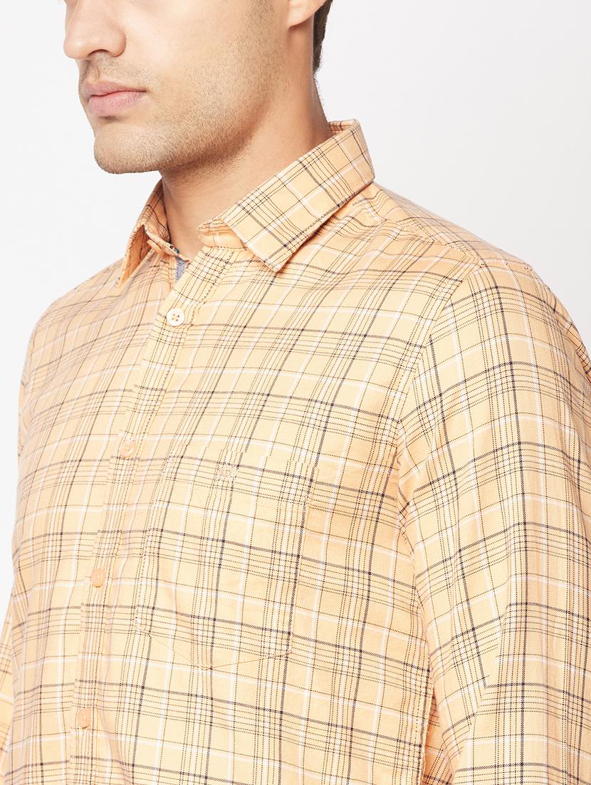 mens checks casual shirt - 19329611 - Standard Image - 6