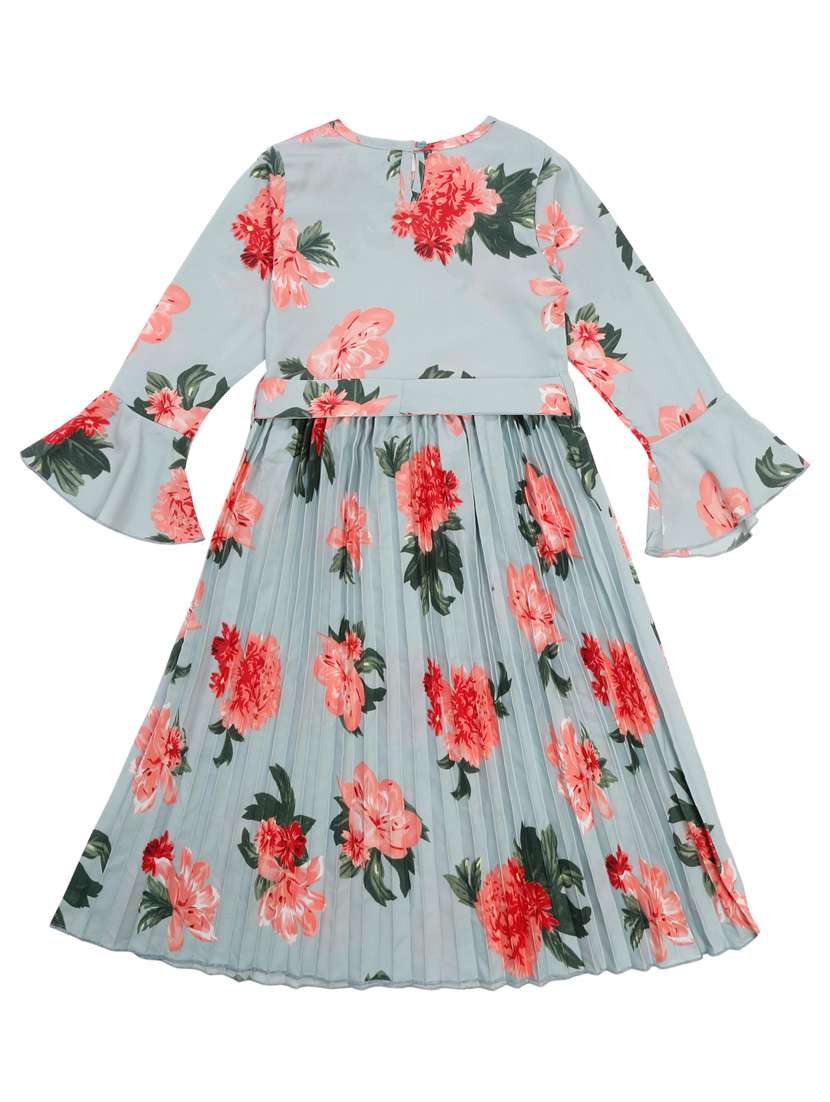 printed polyester frock - 19330296 -  Standard Image - 1