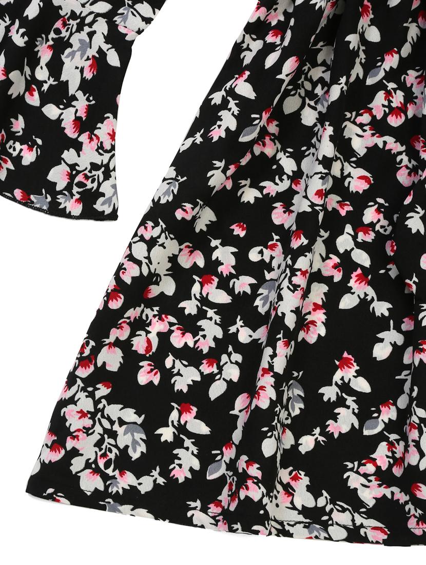 printed polyester frock - 19330299 - Standard Image - 4