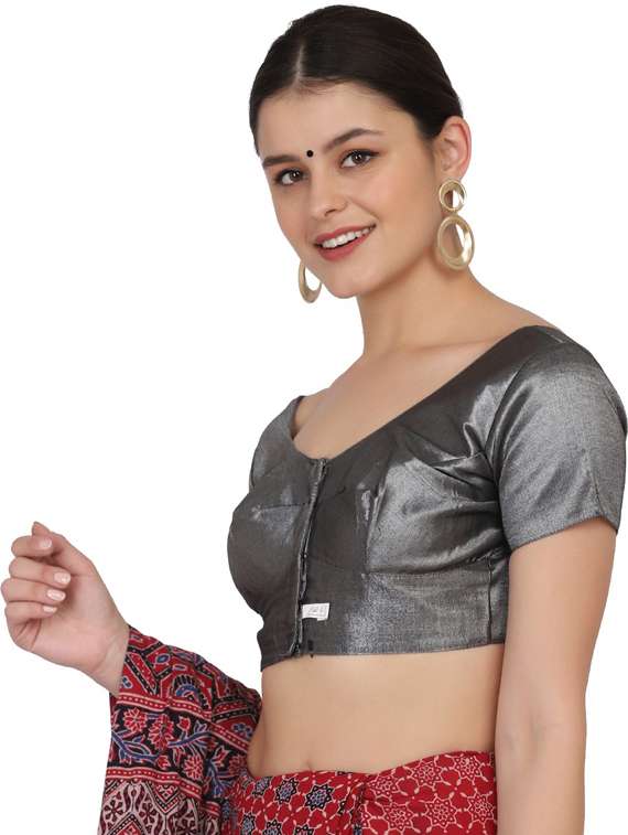 grey regular blouse - 19330349 -  Standard Image - 1