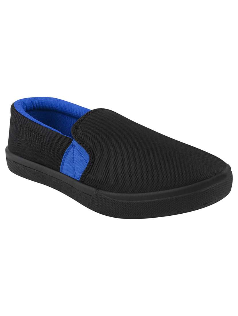 black slip on shoe