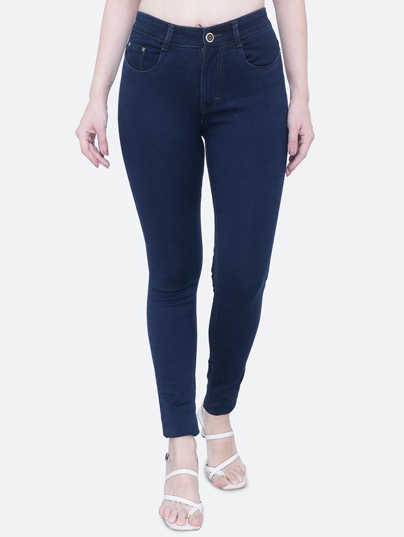 women's plain slim fit jeans - 19332993 - Zoom Image - 0
