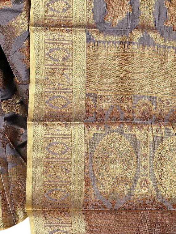 self design woven saree - 19333419 -  Standard Image - 1