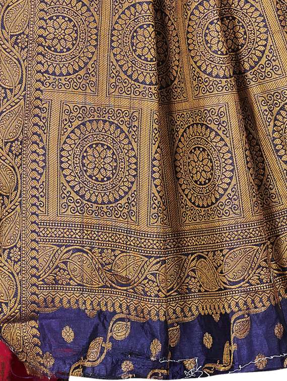 self design woven saree - 19333439 - Standard Image - 1