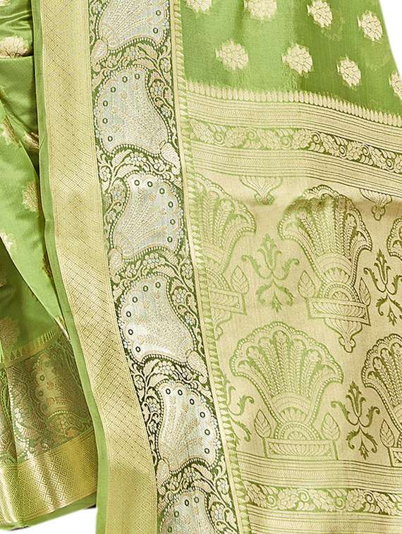 self design woven saree with blouse - 19333496 -  Standard Image - 1
