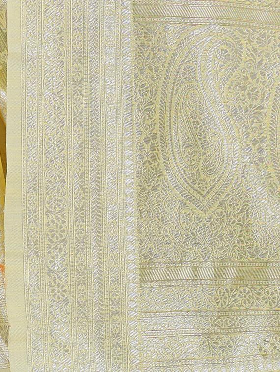 self design woven saree with blouse - 19333784 - Standard Image - 1