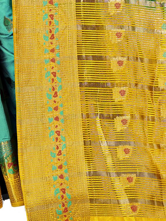 self design woven saree - 19333815 - Standard Image - 1