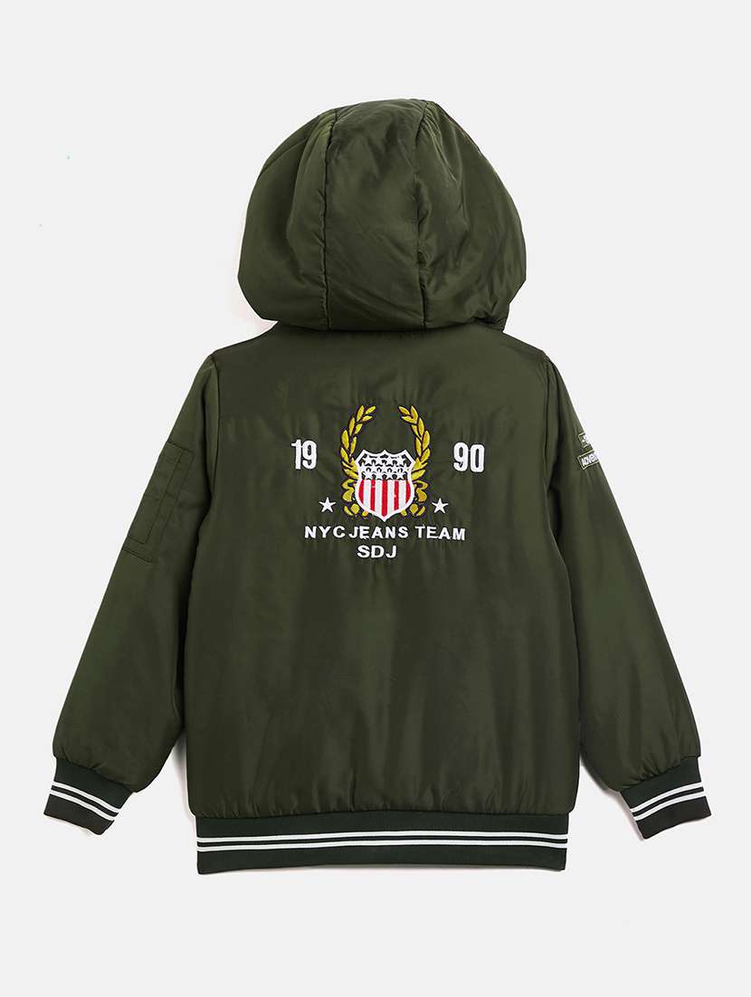 green solid bomber jackets - 19334746 -  Standard Image - 1