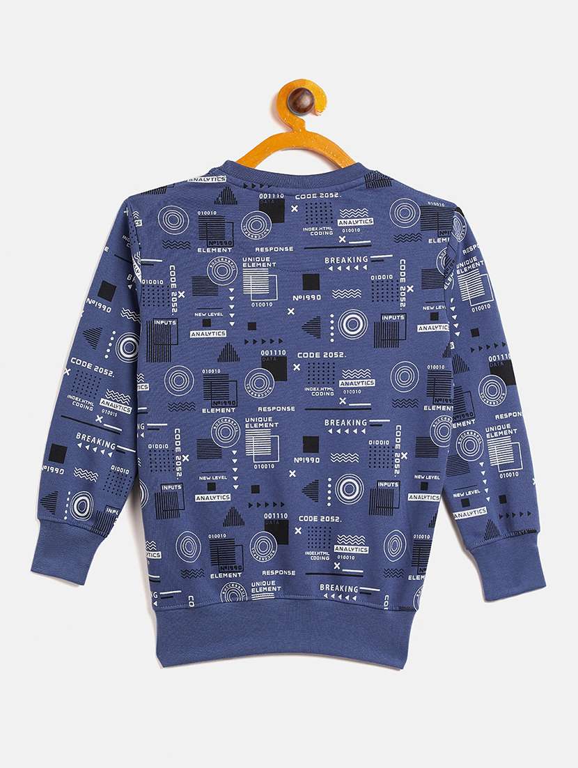 round neck printed sweatshirt - 19334767 -  Standard Image - 1