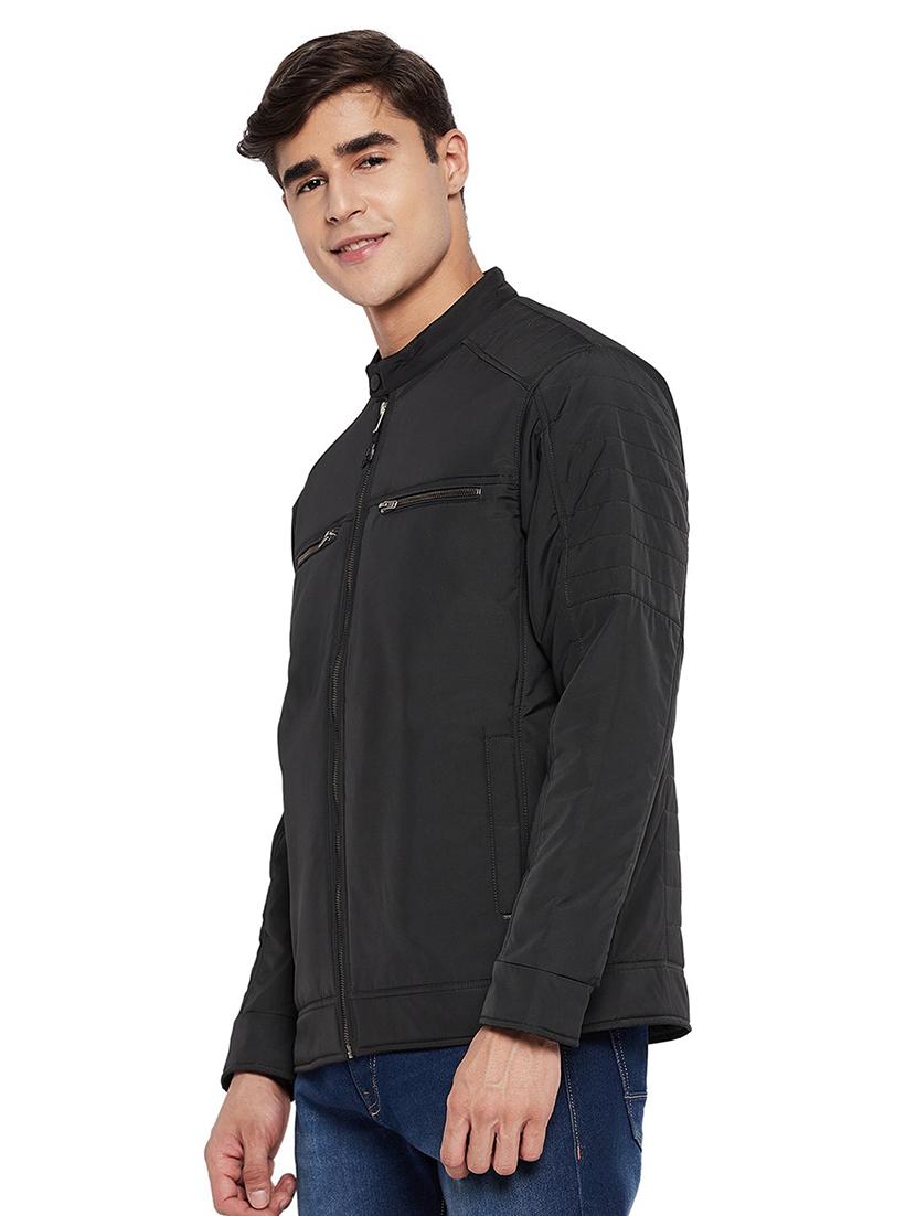 black bomber jacket - 19334877 - Standard Image - 1