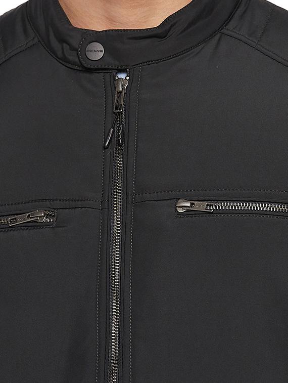 black bomber jacket - 19334877 - Standard Image - 4