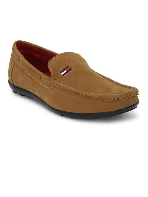 tan slip on loafers - 19335050 -  Standard Image - 0