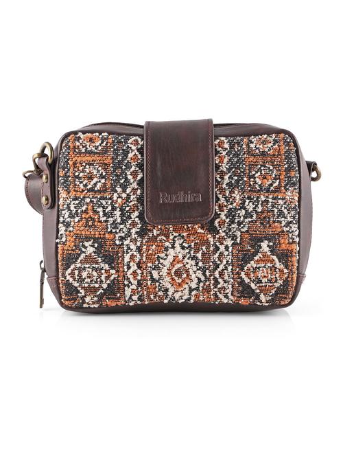 women printed sling bag - 19335157 - Standard Image - 0