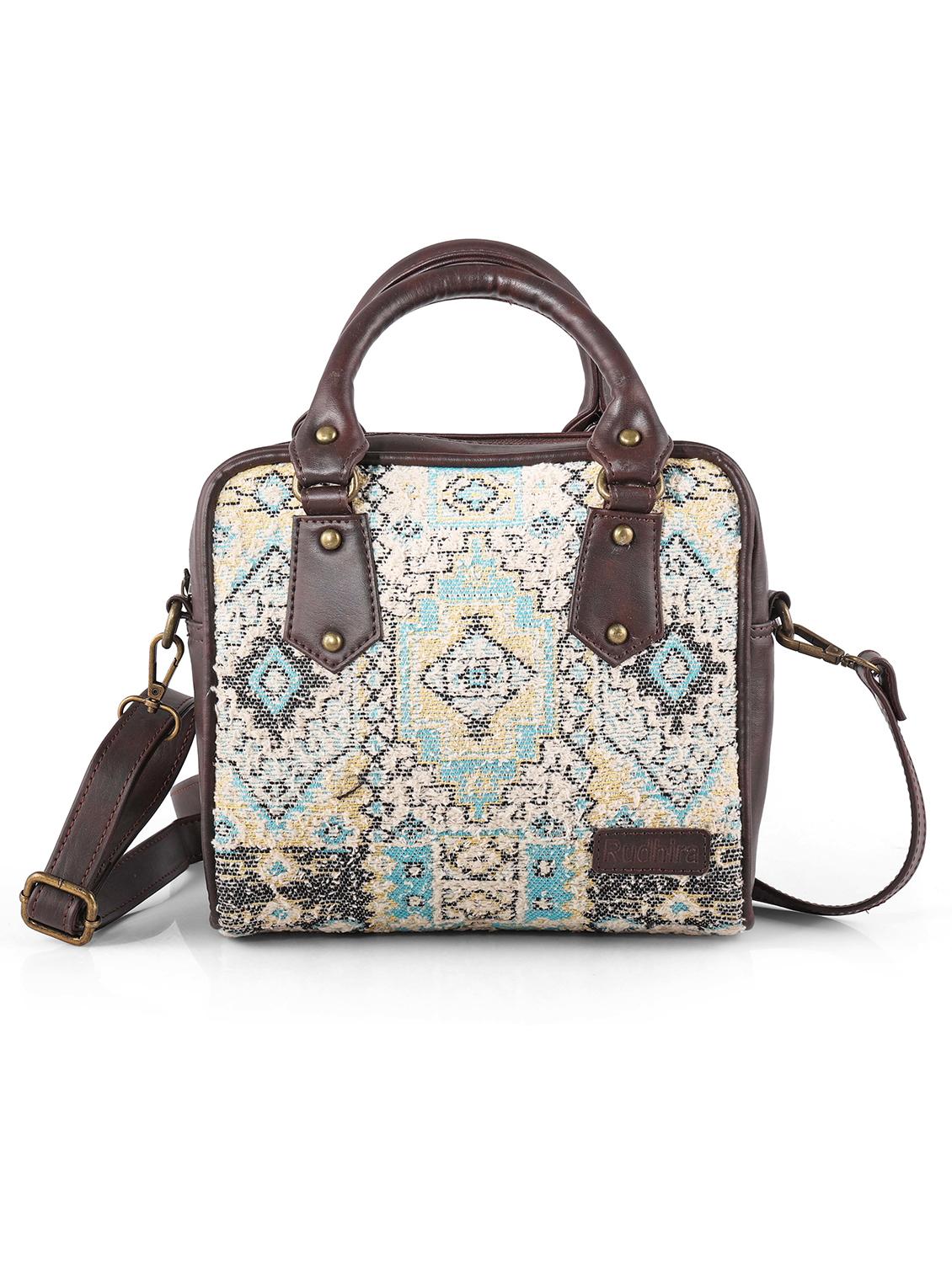 white cotton sling bag - 19335199 -  Zoom Image - 0