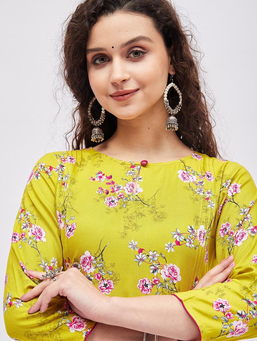 printed kurta palazzo set - 19337008 - Standard Image - 4