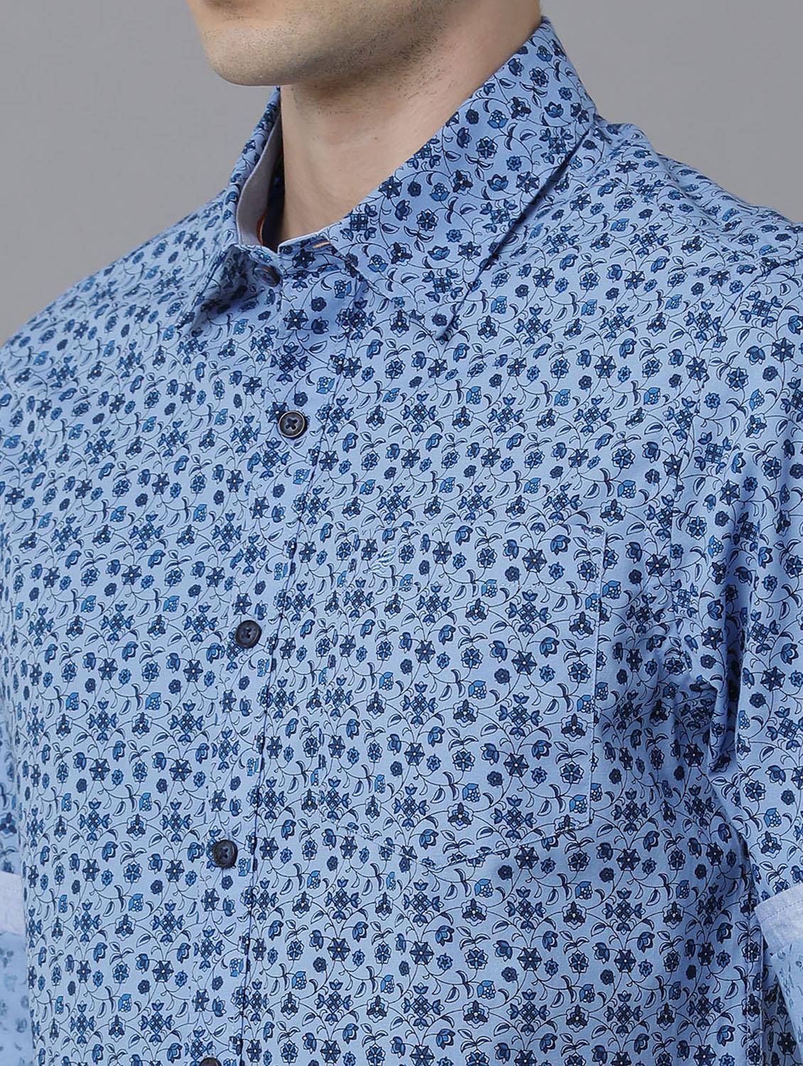 mens florals casual shirt - 19338868 - Standard Image - 4