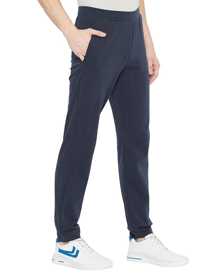 mid rise solid track pant - 19342276 - Standard Image - 1