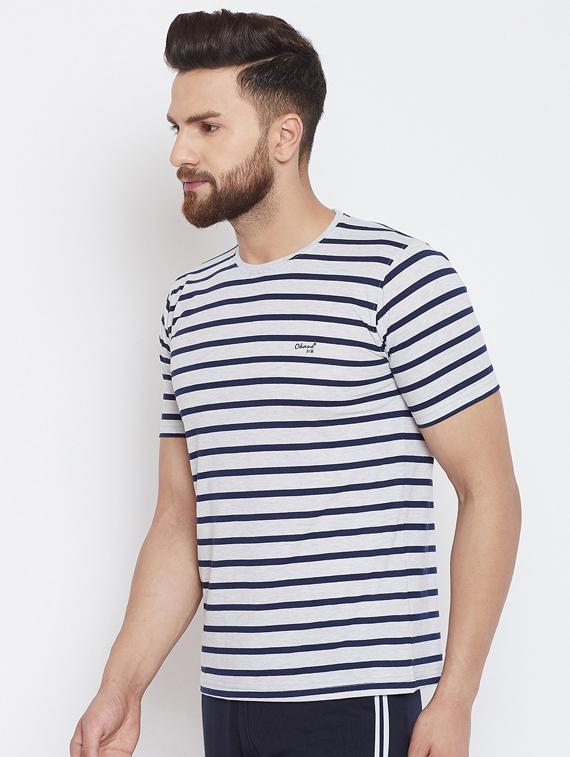 men cotton round neck t-shirt - 19342494 -  Standard Image - 1