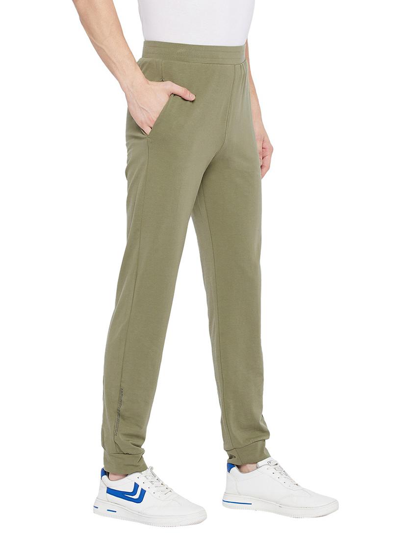 mid rise solid full length track pant - 19342833 -  Standard Image - 1