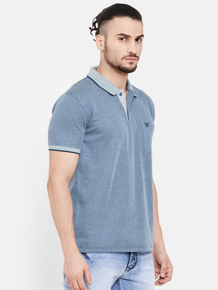 solids cotton blend polo t-shirt  - 19344339 -  Standard Image - 1