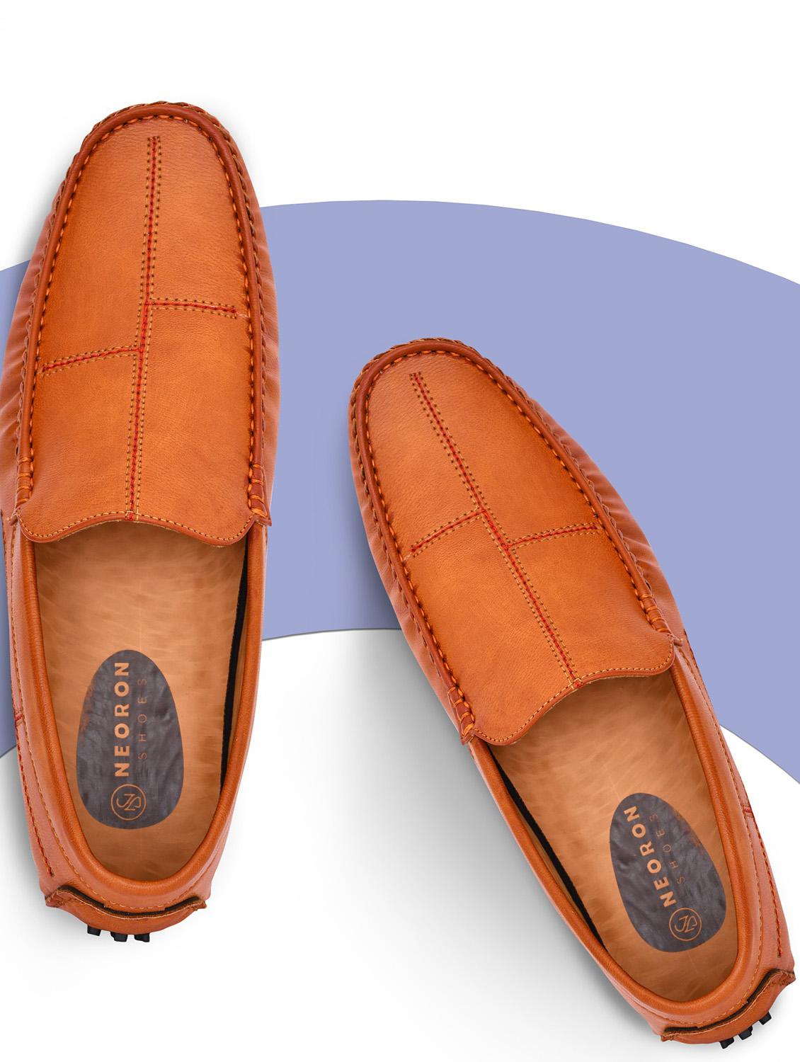 tan slip on loafer - 19345378 - Standard Image - 1