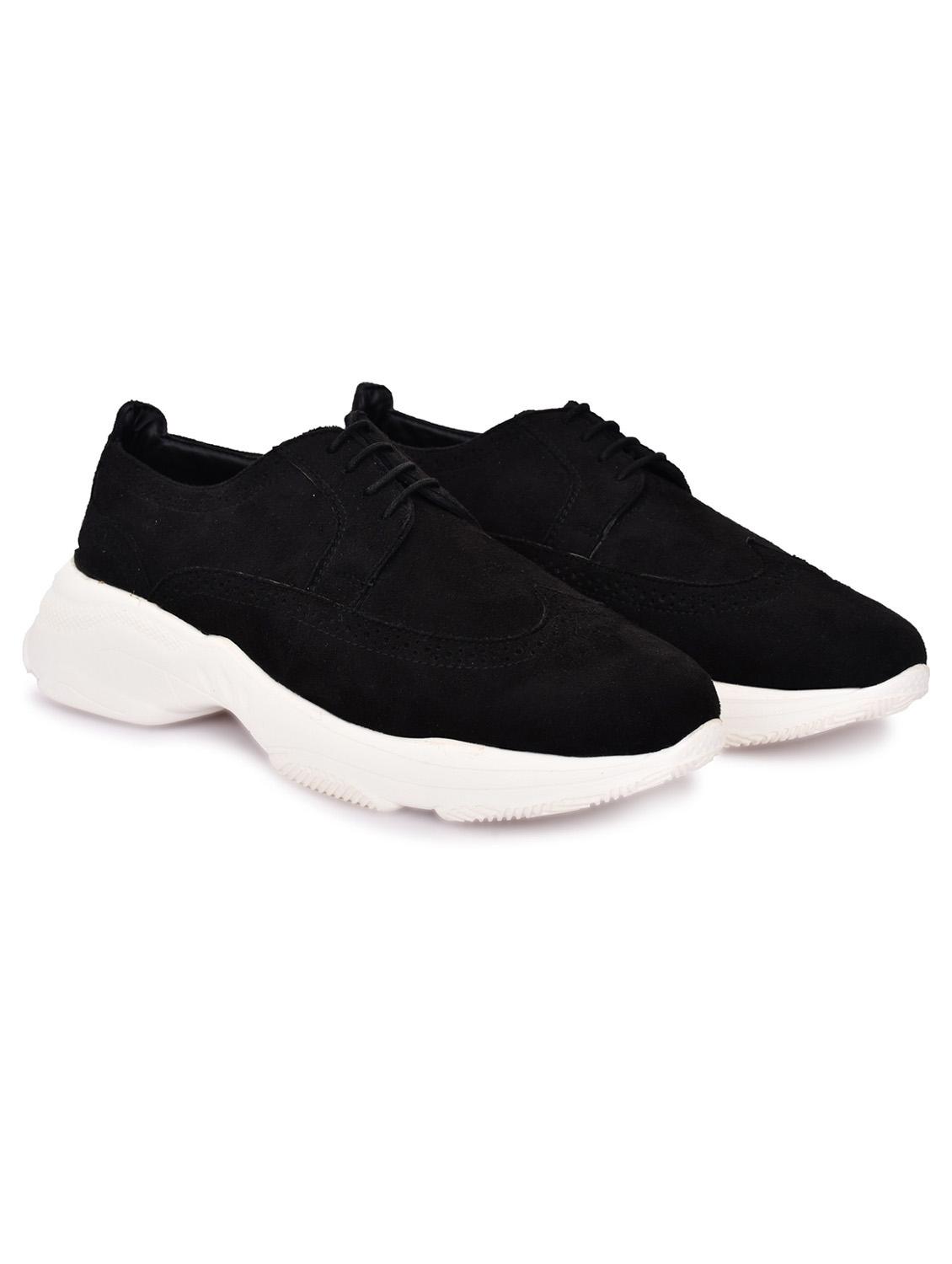 black lace up shoes - 19345405 - Standard Image - 1
