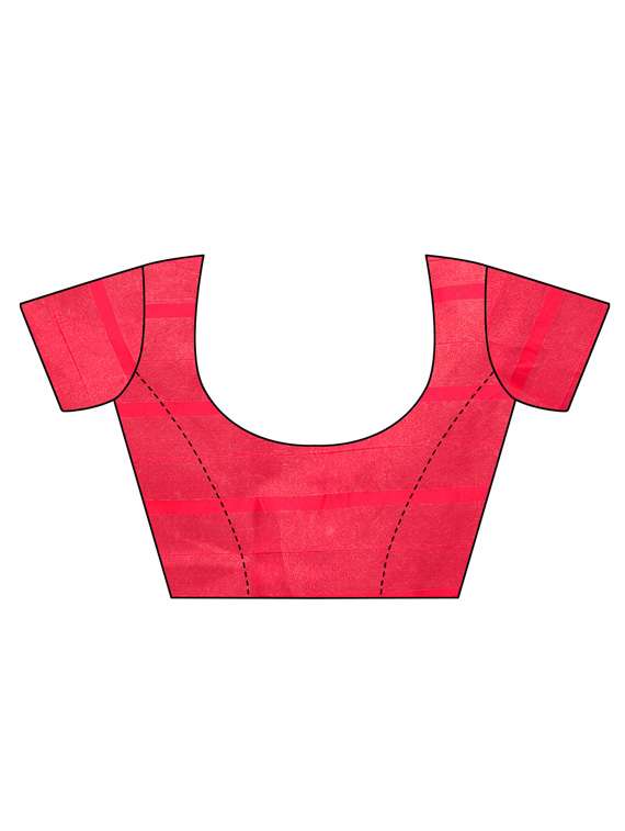 cream check saree with blouse - 19345694 -  Standard Image - 1