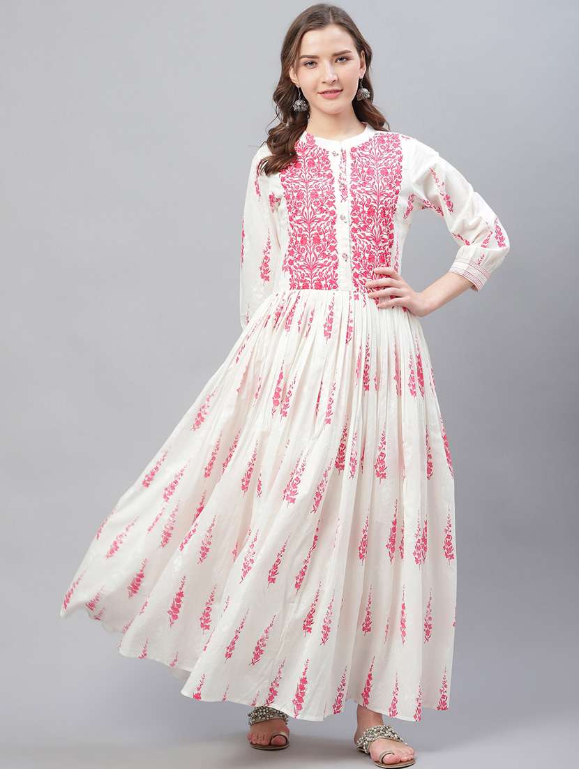 women's flared kurta
