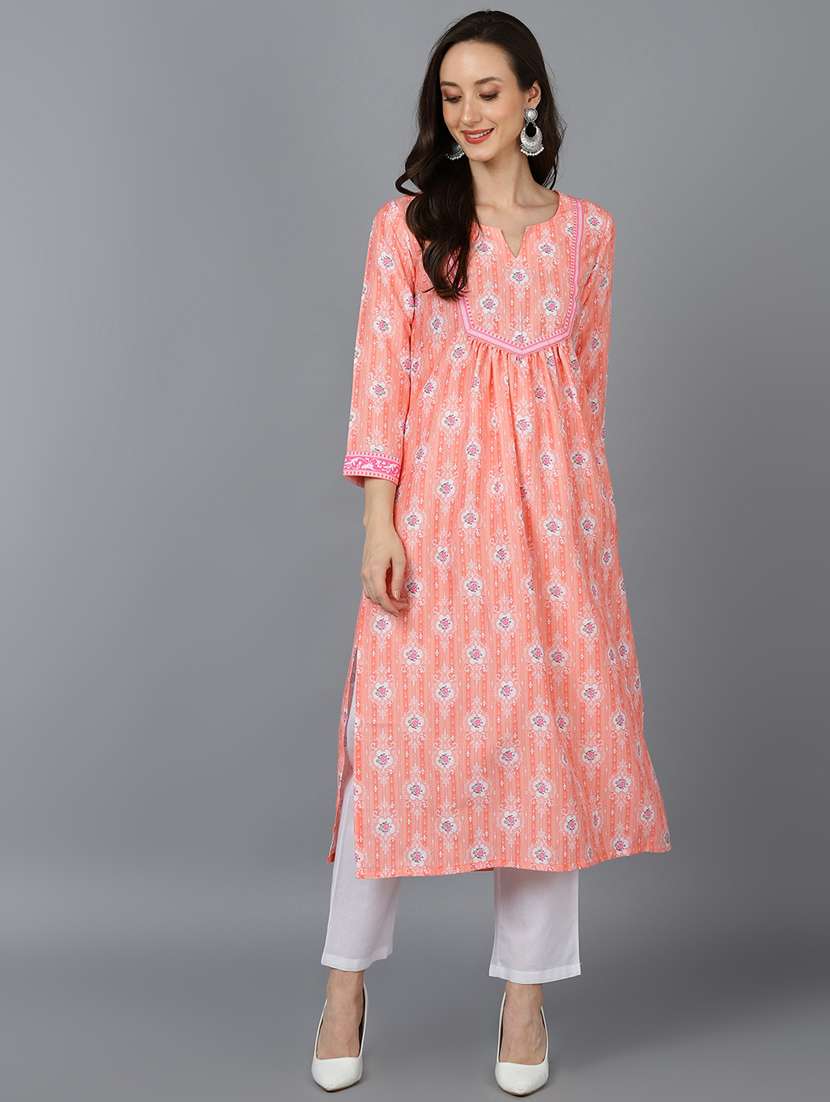 women's straight kurta