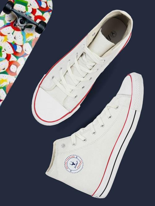 men solid lace up sneaker - 19349126 -  Standard Image - 0