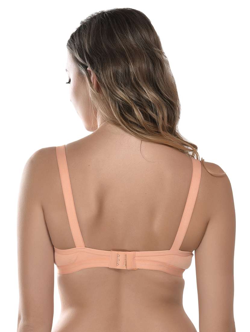 orange solid t-shirt bra - 19349136 -  Standard Image - 1