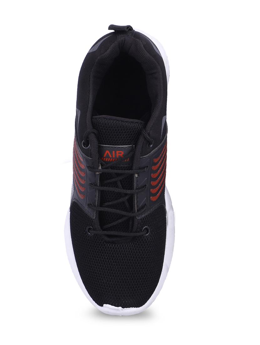 black mesh sport shoes - 19349403 - Standard Image - 4