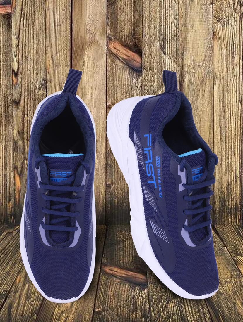navy mesh sport shoes - 19349413 -  Standard Image - 1