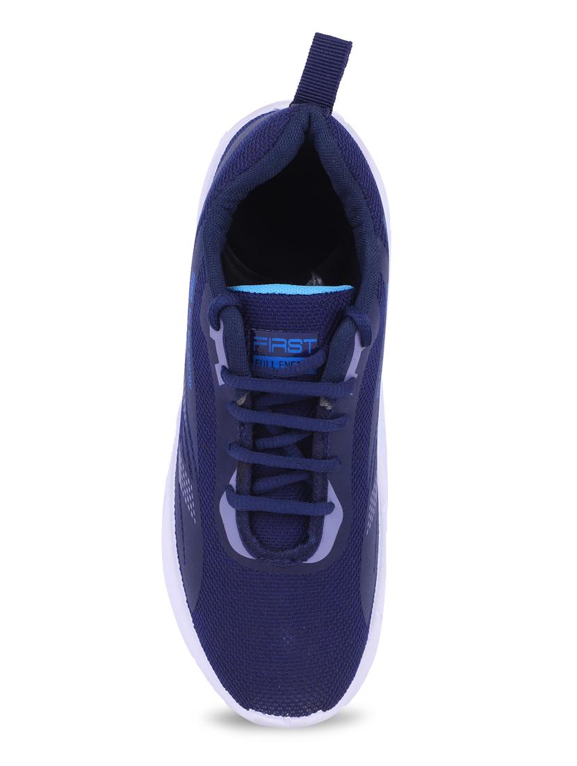 navy mesh sport shoes - 19349413 - Standard Image - 4